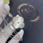TimiCLOVER 25MM SILVER BIG CLOVER NECKLACE