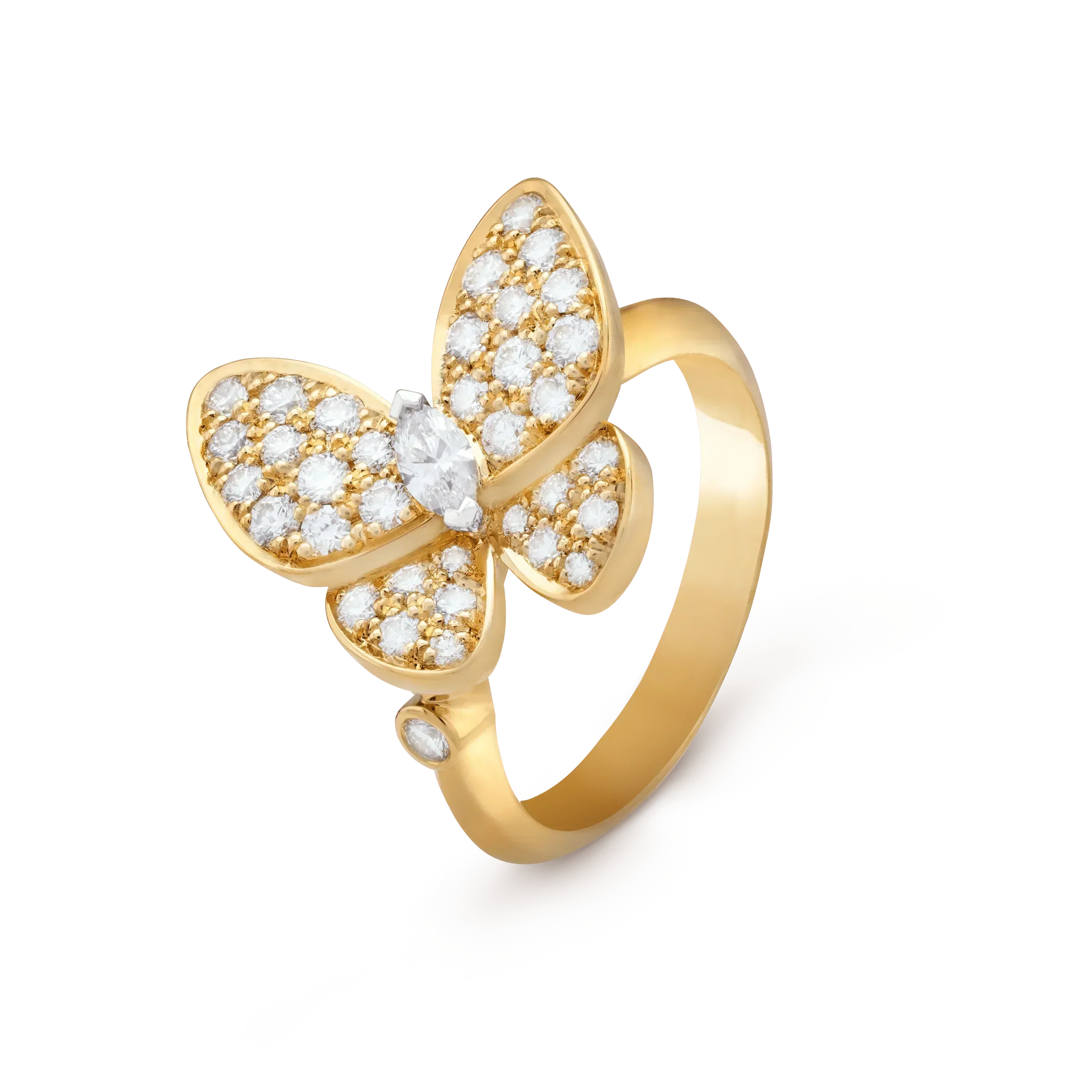 TimiBUTTERFLY DIAMOND RING