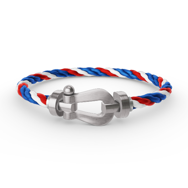 TimiFORCE LARGE HORSESHOE NO DIAMOND BRACELET SILVER